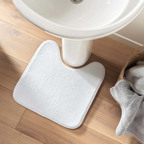 Бял килим за баня WC 45x45 cm Vitamine – douceur d'intérieur