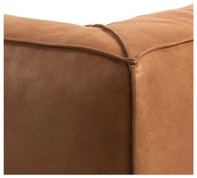Кафяв диван от изкуствена кожа 282 cm Fairfield Kentucky - Bonami Selection