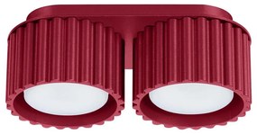 Sollux SL.1823 - точково осветително тяло AURA 2xGX53/10W/230V, червено