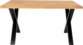 Трапезна маса с плот от масивен дъб , 140 x 95 cm Toulon - House Nordic