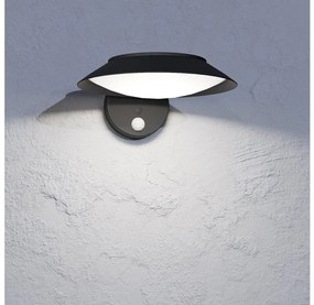 Eglo 901079 - LED соларно стенно осветително тяло със сензор CERRISI LED/7W/3,7V IP44