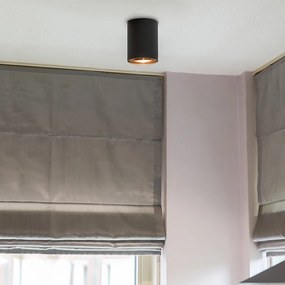 Прожектор сив & мед въртящ се и наклоняващ се - Rondoo Up