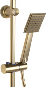 Комплект за душ Rea Bravo Brush Gold