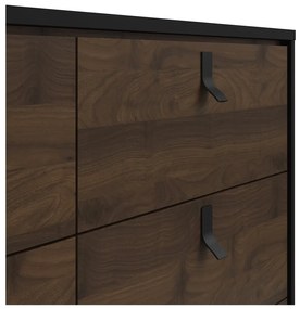 Тъмнокафяв скрин , 150 x 95 cm Ry - Tvilum