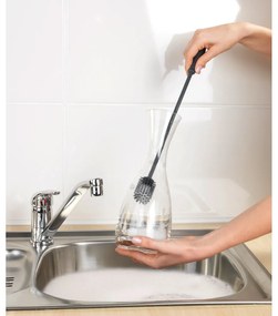 Сив силиконов комплект за миене на съдове Easy Squeez-e – Wenko