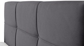 Тапицирано легло Manhattan-Anthraki-110 x 200-Χωρίς μηχανισμό ανύψωσης