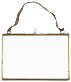 Метална рамка висяща в златисто 15x10 cm – Rex London