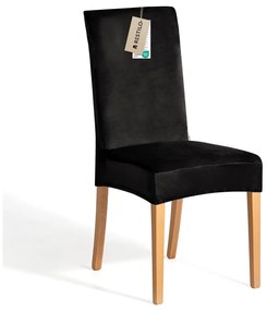 Черно ластично покривало за стол 48 cm Sento – Restilo