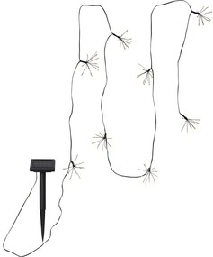 Външна слънчева LED светлинна верига Solar, дължина 2,1 м Firework - Star Trading