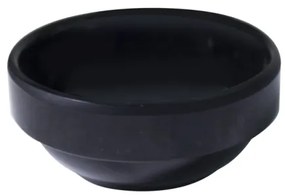 Меламинова сосиера стакабъл черна 5,5x5,5см (K-4000)AN - Alkan