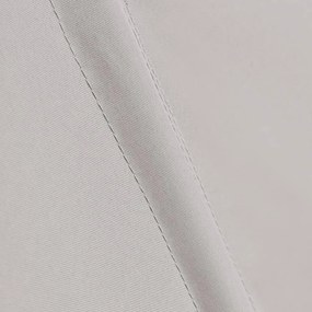 Сгъваема странична тента за балкон, кремава, 140x140 см