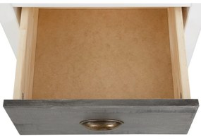 Работна маса в бяло и сиво Salva - Støraa