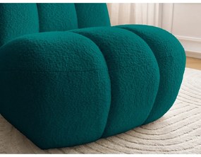 Тюркоазено кресло от прежда с примки от букле Janissaire – Bobochic Paris