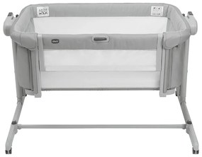 CHICCO Мини кошара - кошче с падаща преграда NEXT 2 ME MAGIC EVO GREY MIST
