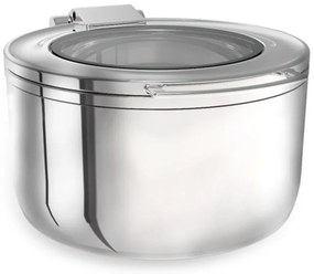 Horecano - Иноксово Бен Мари за супа с прозрачен капак 14,3л 46x40x25см (57011015)