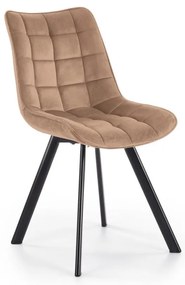 Трапезен стол COMORO, 1 бр., бежов