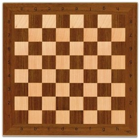 Cayro - Дървена дъска за шах, 40 X 40 см T-133