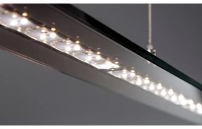 Черно метално LED затъмняващо се висящо осветително тяло Tenso – Fischer &amp; Honsel