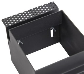 Вграден прожектор черен GU10 AR70 без рамка - Oneon