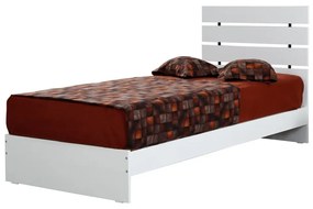 Бяло единично легло 120x200 cm Fuga - Kalune Design