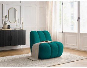 Тюркоазено кресло от прежда с примки от букле Janissaire – Bobochic Paris