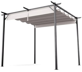Blumfeldt Pantheon Robust, пергола, 3 x 3 м, прахово боядисана стомана, устойчива на атмосферни влияния