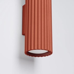 Стенна лампа в тухлен цвят Gleam – Sollux