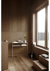 Бежова метална конзолна маса 35x85 cm Fera - Blomus