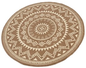 Кафяв килим Celebration , ⌀ 200 cm Valencia - Hanse Home