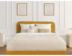 Двойно легло тапицирано с включена подматрачна рамка 140x190 cm Prune – Bobochic Paris