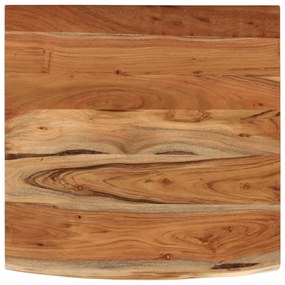 370306 vidaXL Плот за баня, 60x60x3,8 см, квадратен, масивно дърво акация