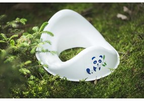 Бяла детска тоалетна седалка PANDA - Rotho