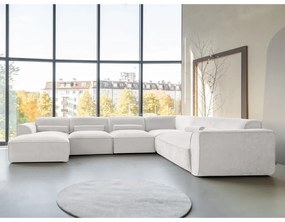 Кремав ъглов диван (десен ъгъл/"U" форма) Flex Felix – Miuform