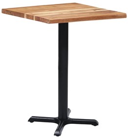 325429 vidaXL Крак за бистро маса черен 56x56x72 cm чугун