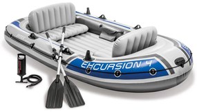 Intex - Надуваема лодка комплект Excursion 4 68324