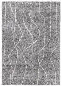 Сив килим 140x200 cm Routa – Universal