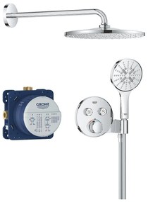 Grohtherm SmartControl Concealed shower system with Rainshower Mono 310