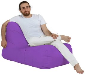 Градински пуф Trendy Comfort Bed Pouf, цвят Лилав