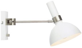 Бяла стенна лампа Larry - Markslöjd