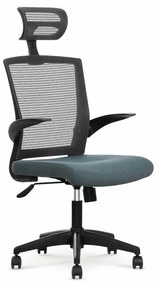 Черен офис стол ELVO