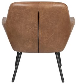 Кафяво кресло Dude – White Label