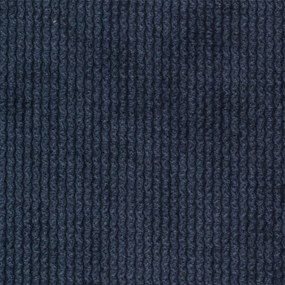 Тъмносиньо двойно тапицирано легло с включена подматрачна рамка 180x200 cm Barker – Ropez