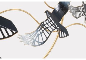 Метална декорация за стена 91x50 cm Birds – Mauro Ferretti