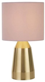 Searchlight EU60967 - Настолна лампа HOLLIS 1xE14/7W/230V розов