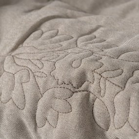 Кафяво-сиво капитонирано покривало за легло 180x260 cm – Ixia