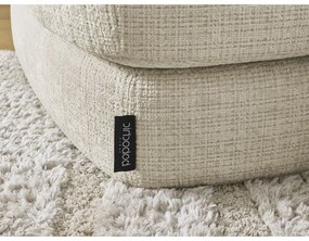 Бежов шенилов ъглов диван (ляв ъгъл) Leonore – Bobochic Paris