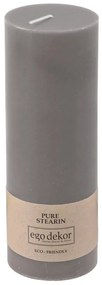 Сива приятелска свещ, време на горене 60 ч Eco - Eco candles by Ego dekor