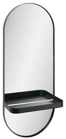 Стенно огледало с рафт 25x60 cm Olbia – House Nordic