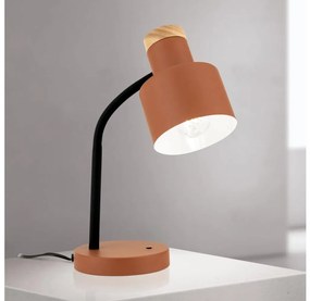 Orion - Настолна лампа GILI 1xE27/40W/230V цвят тухла