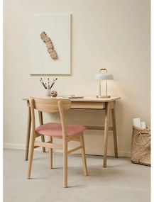 Работна маса с дъбов плот 110x55,5 cm Home - Hammel Furniture